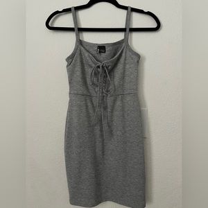 Sparkle & Fade from Urban Outfitters Light Gray Dress